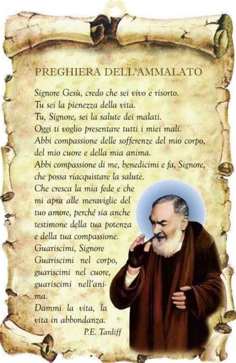 Foto di Padre Pio in preghiera o illustrazione della chiesetta di San Giovanni Rotondo