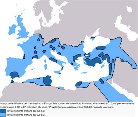 Mappa storica della diffusione del culto del crocifisso