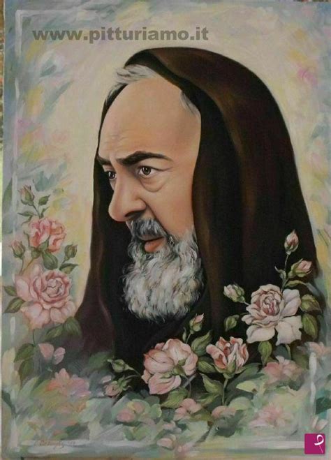 Ritratto di Padre Pio in un momento di severità durante il confessionale