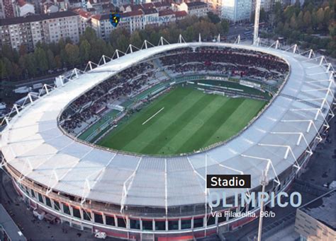 Foto storica dello Stadio Comunale di Torino (ex Stadio Mussolini)