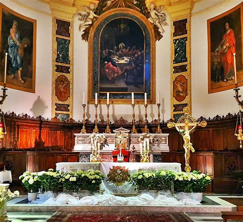 altare maggiore Abbazia di San Benedetto Martire