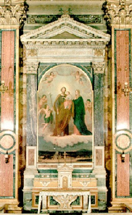Altare di San Giuseppe come concepito da Don Bosco, con dettagli marmorei