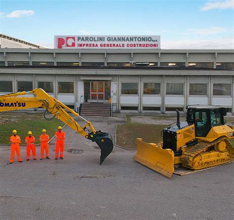 Foto storica dell'azienda Parolini Giannantonio SPA o di cantieri edili dei primi del '900