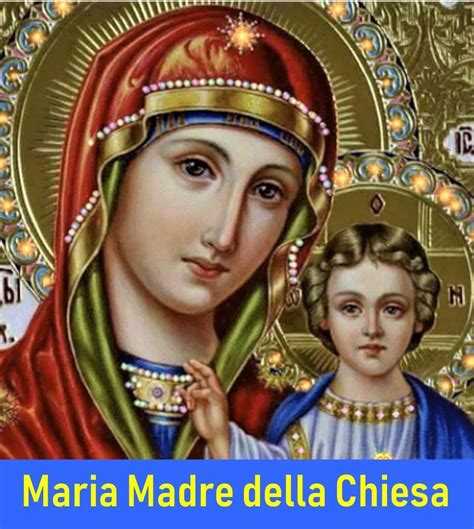 Icona di Maria Madre della Chiesa