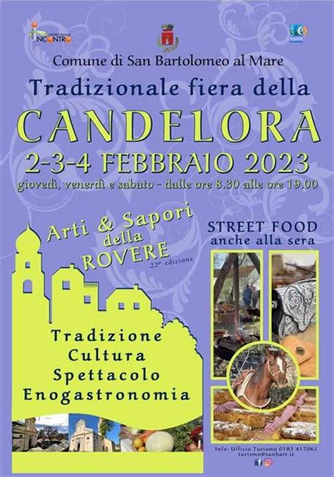 Foto della fiera della Candelora presso il Santuario della Rovere