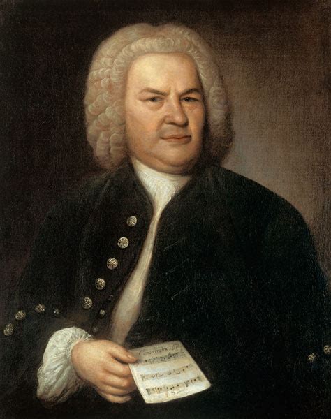 Ritratto di Johann Sebastian Bach o cembalo storico