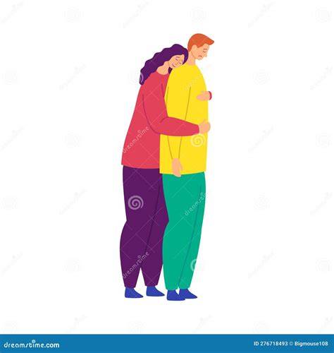 Illustrazione di persone che si supportano e si confortano a vicenda in una comunità.