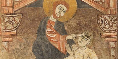 Produzione spagnola (Leon), Guarigione del cieco e resurrezione di Lazzaro (particolare), prima metà del XII sec.