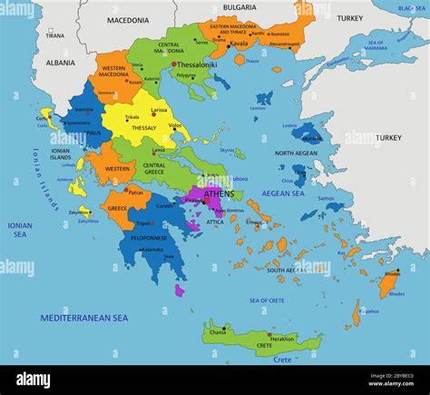 Mappa storica della regione mediterranea antica