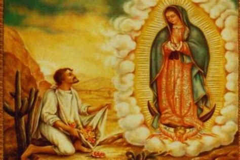 Madonna di Guadalupe che appare a Juan Diego