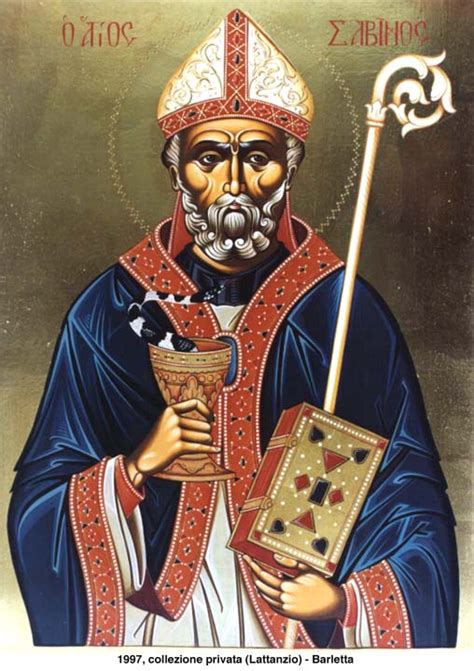 Illustrazione o iconografia di San Sabino di Canosa