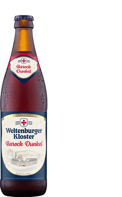 Illustrazione o fotografia di una bottiglia di Weltenburger Kloster Barock Dunkel