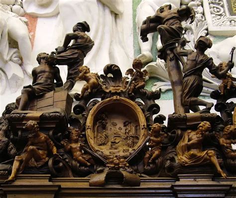 Dettaglio di una delle sculture lignee di Alonso Cano nella Cattedrale