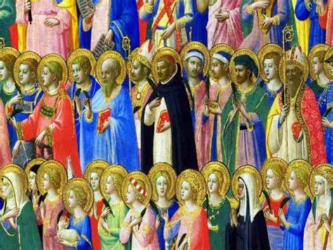 Dettaglio del mosaico della Divinizzazione dell'Uomo con figure di santi