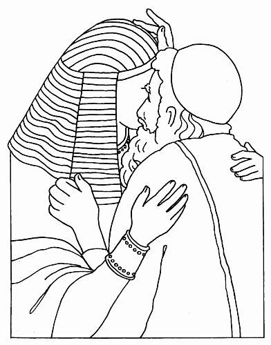 Giacobbe rimprovera Giuseppe per i suoi sogni, mentre i fratelli ascoltano