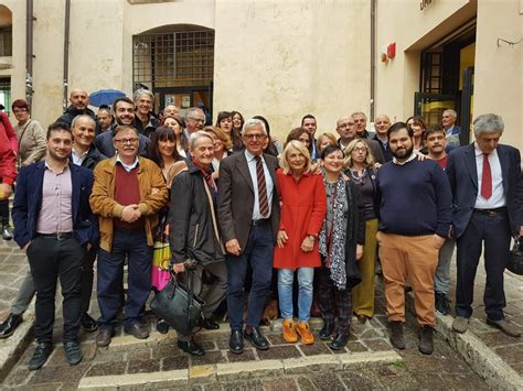 Foto della presentazione delle liste civiche di Giuliano Giubilei con i candidati
