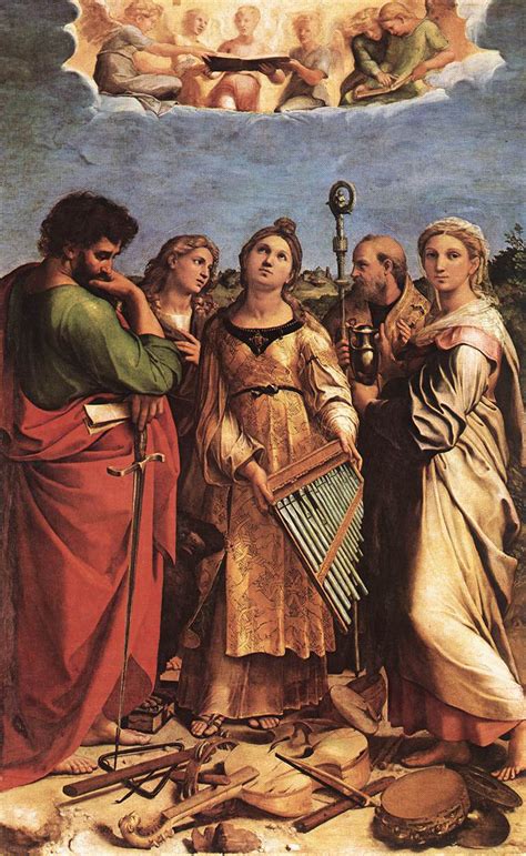Raffaello, L'Estasi di Santa Cecilia