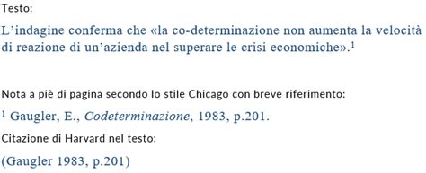 Esempio di citazione biblica standard