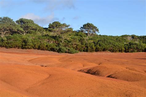 Foto panoramica del Barreiro da Faneca (Deserto Rosso)