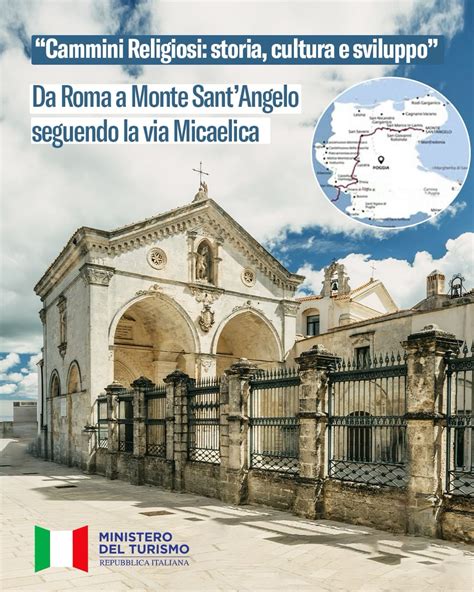 Mappa storica della diffusione del culto micaelico in Italia (Via Micaelica)