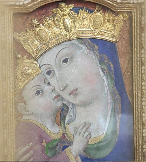 Icona della Madonna del Rifugio attribuita a Sano di Pietro