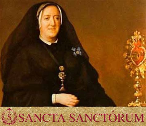 Ritratto di Santa María Micaela del Santissimo Sacramento