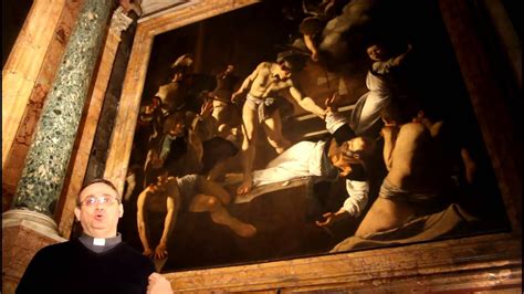 Il Martirio di San Matteo di Caravaggio, con autoritratto dell'artista
