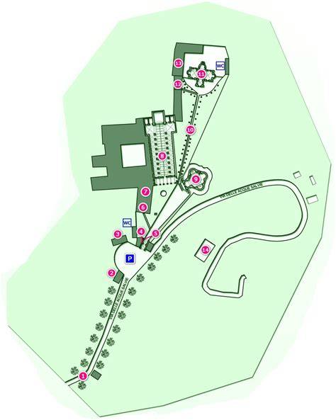 Schema architettonico delle tre terrazze del complesso templare di Terracina