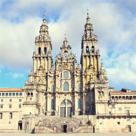 Facciata dell'Azabachería della Cattedrale di Santiago de Compostela