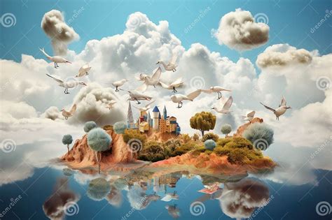 illustrazione di un conclave surreale o fantastico, con elementi inaspettati