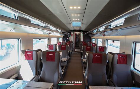 Infografica sulle classi di servizio dei treni ad alta velocità (Frecciarossa e Italo)