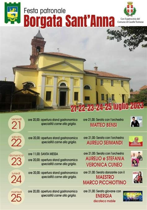 Locandina stilizzata delle manifestazioni della festa patronale di Arconate con riferimenti musicali e culturali
