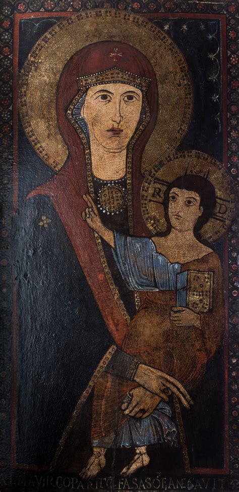 Icona bizantineggiante della Madonna della Carbonara