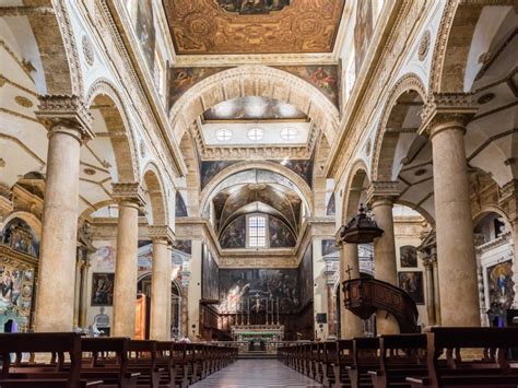 Ricostruzione storica o dipinto raffigurante l'antica Cattedrale di Gallipoli