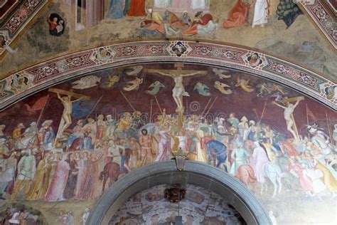 Affresco della Crocifissione di Balletta nella Chiesa di Santa Maria Nuova