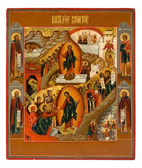 icona della resurrezione di Cristo