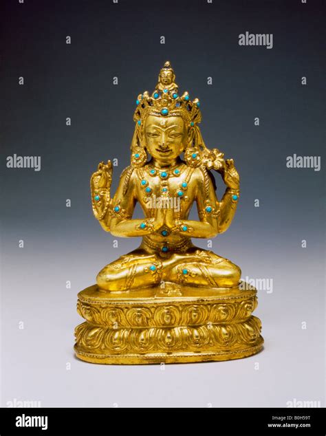 Statua o immagine del Bodhisattva Avalokiteshvara/Cenresig