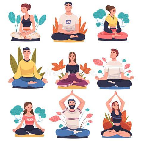 Illustrazione di persone che pregano o meditano, con un'immagine stilizzata di Gesù in sottofondo