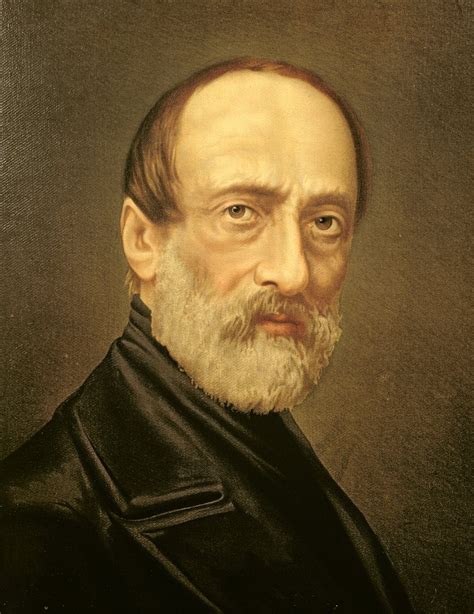 Ritratto di Giuseppe Mazzini con in mano una Bibbia