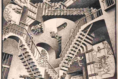 esempi di illusioni ottiche o opere di Escher