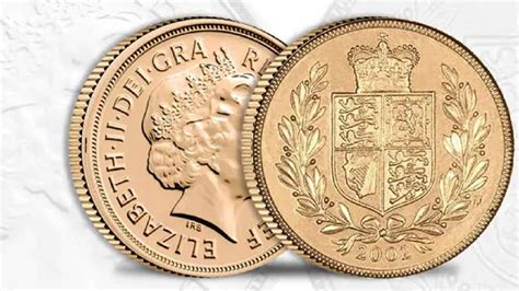 immagine di una sterlina d'oro