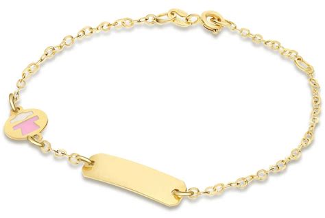 foto di braccialetti in oro per bambini