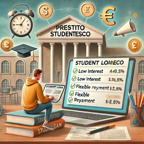 Infografica: Passi per ottenere un prestito studentesco