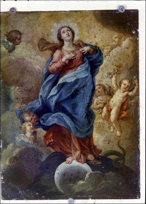 Madonna Assunta in cielo con angeli