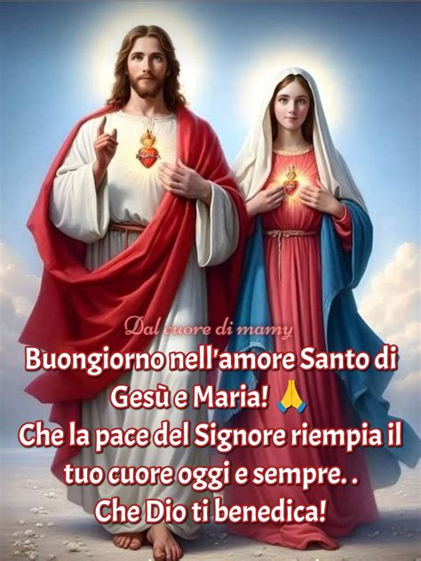 Maria che guida i fedeli verso Gesù