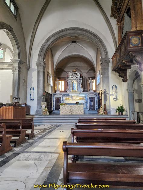 Interno della Basilica Maggiore della Verna