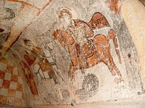 Icona o affresco di San Giorgio di Suelli