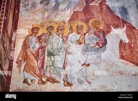 Ricostruzione o schema dell'affresco bizantino della Giovane Martire