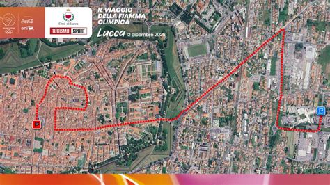 Mappa schematica del percorso a piedi per la Pieve di San Moro dal parcheggio