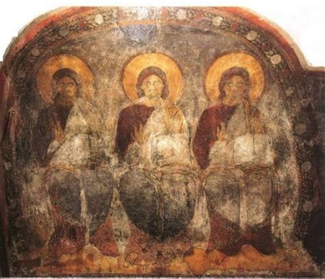 Mosaico raffigurante la Santissima Trinità